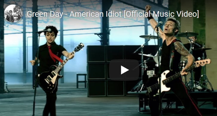 Lirik Lagu American Idiot - Green Day