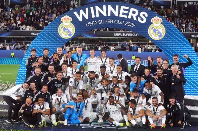 Real Madrid Juara Piala Super Eropa