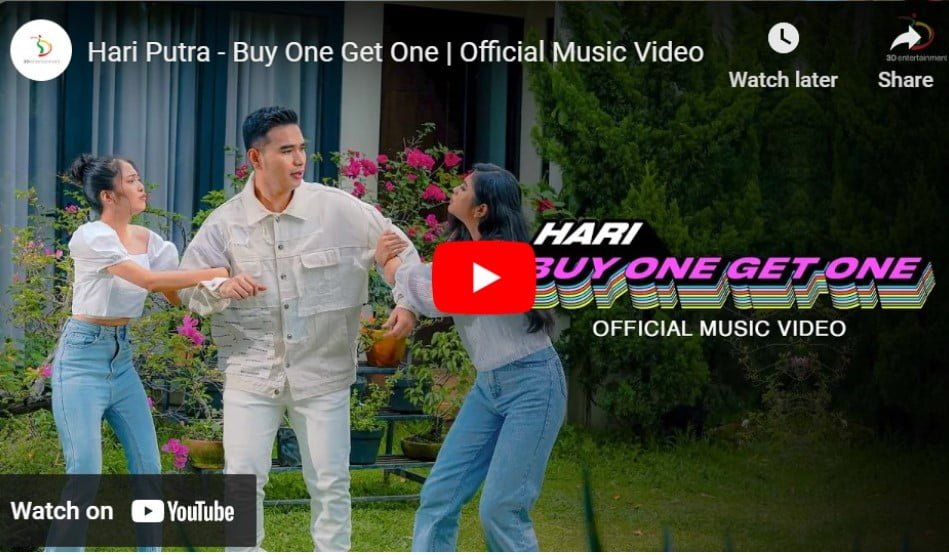 Lagu Buy One Get One – Hari Lida.